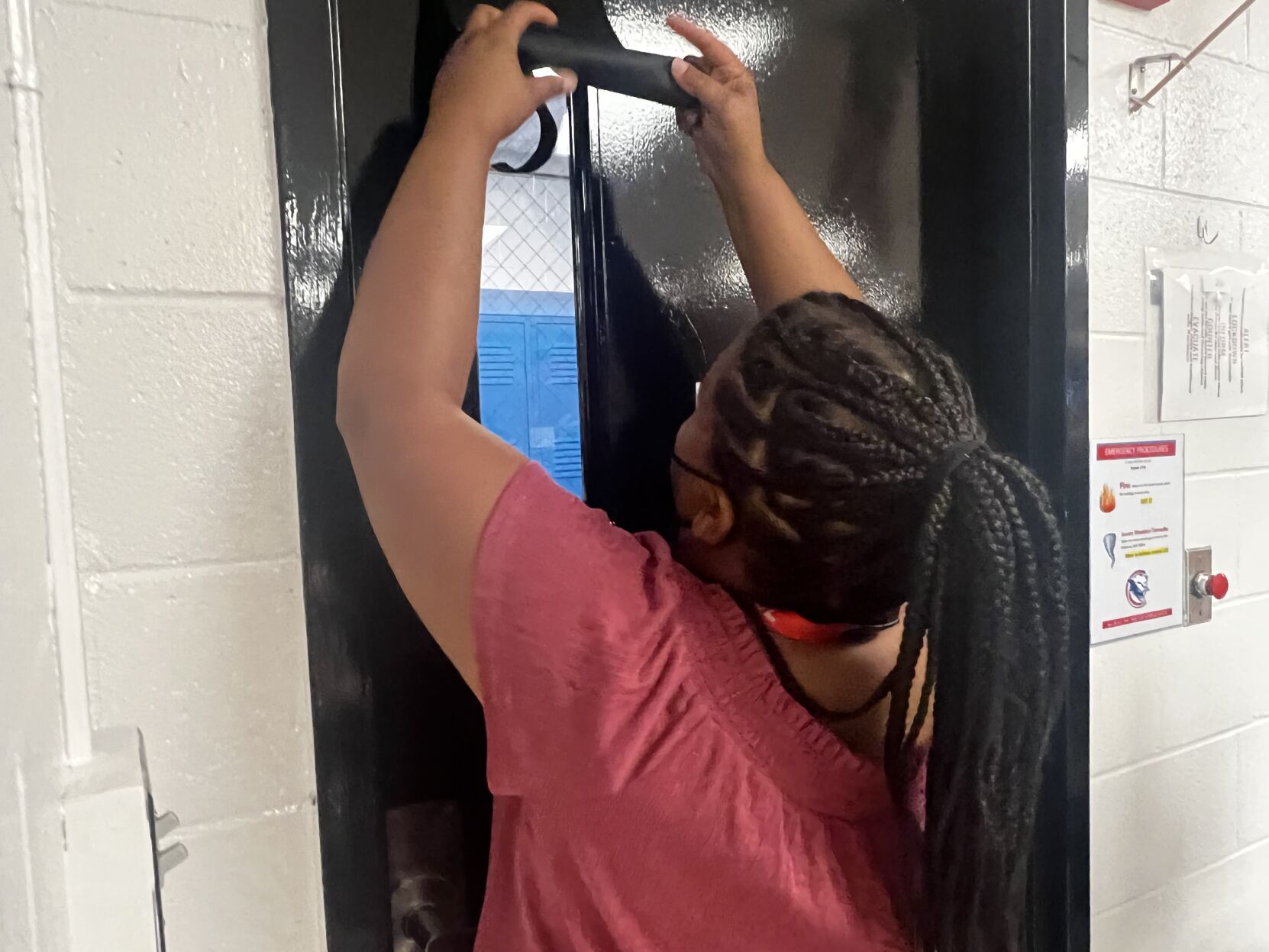Crosby Middle schools safety administrator Latanya Collins 2.jpg